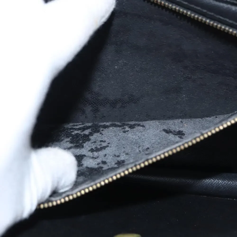 Louis Vuitton Epi Montaigne 27 Clutch Bag Black